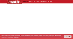 Desktop Screenshot of kinkybootsthemusical.com